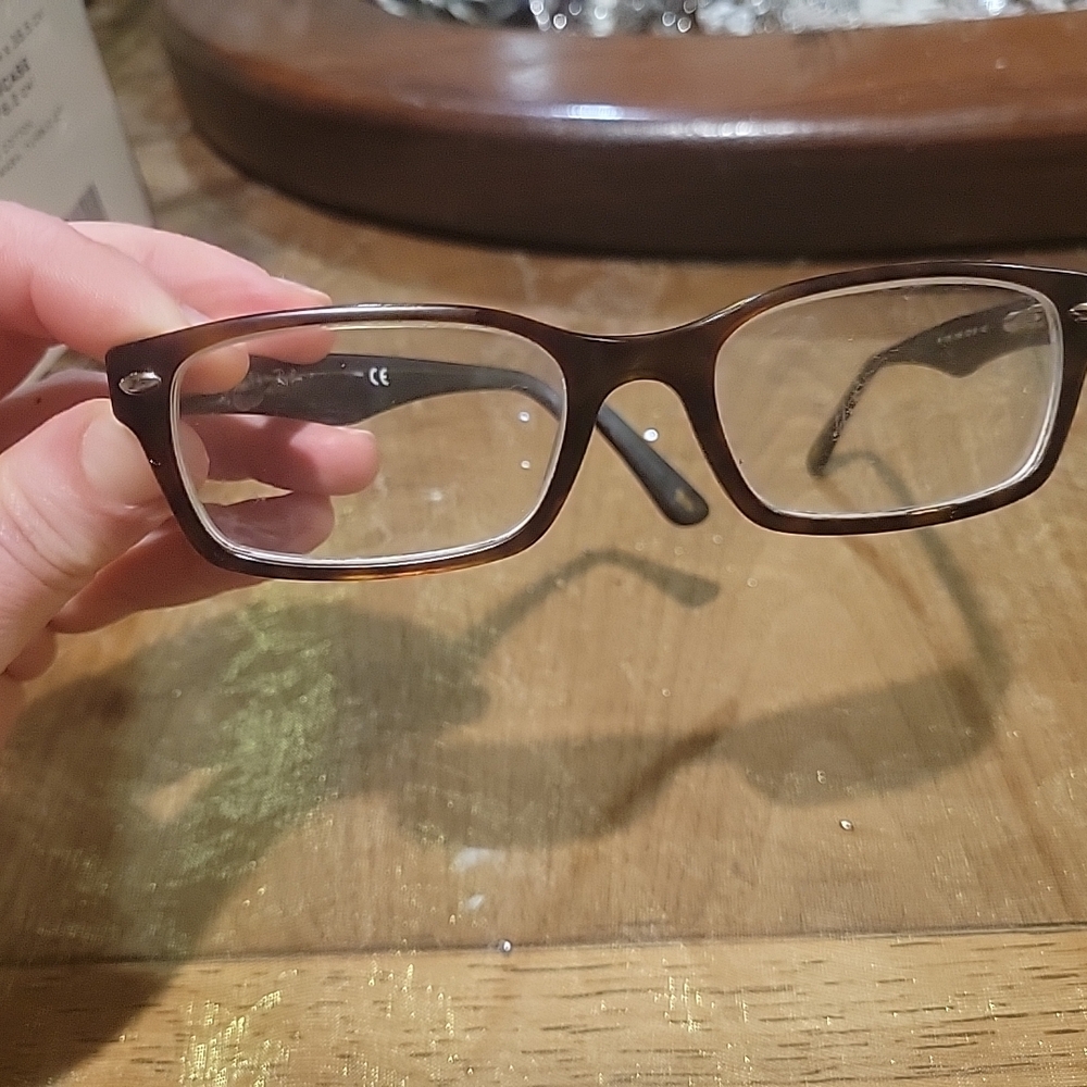 Brown Rectangular Eyeglasses - image 1